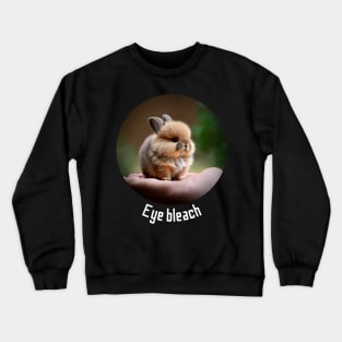 Small eye bleach v3 Crewneck Sweatshirt